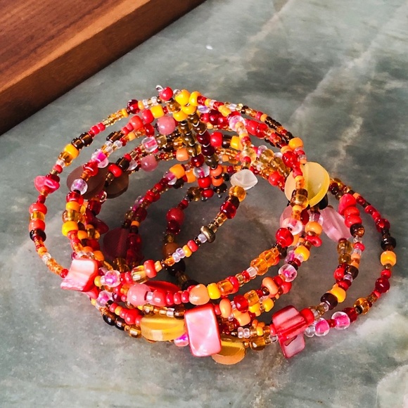 Jewelry - Beaded Cuff Bracelet